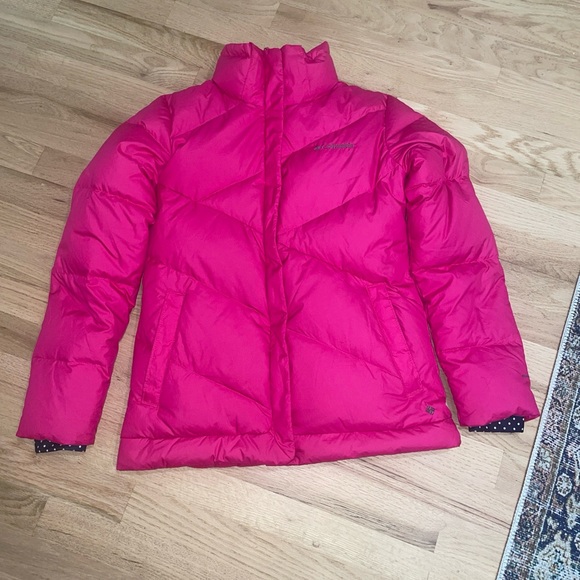 ColumbiaGirls' Winter Omni-shieldQuilted Down Jacket size 14-16